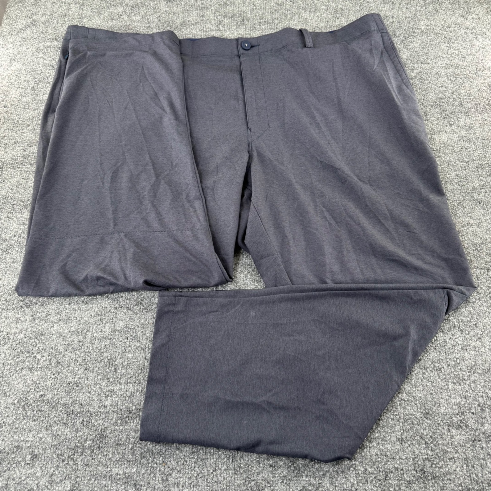 Tommy Bahama On Par Island Zone Flat Front Pants Stretch 48x30 Belmont Blue Golf
